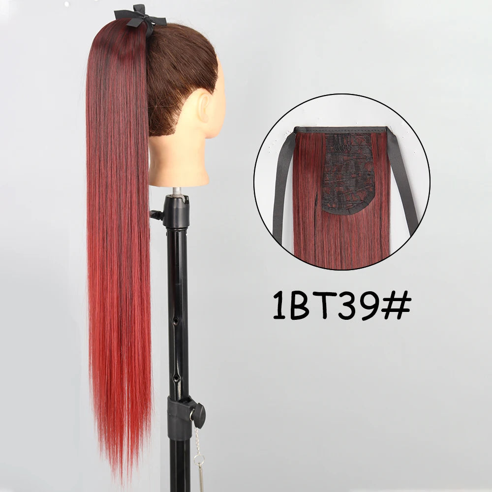 34-Inch Synthetic Ponytail Hair Extension