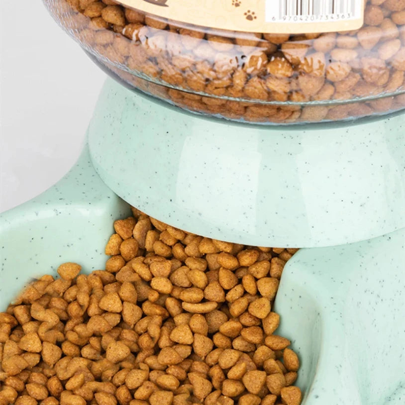 Large-Capacity Pet Feeder & Water Dispenser