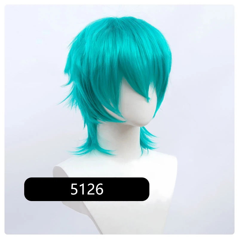 MUMUPI Synthetic Short Wolf Cut Wig with Bangs