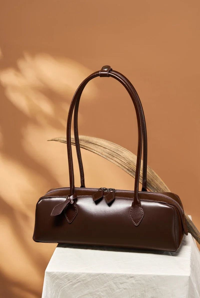 2025 New Genuine Leather Women’s Shoulder Bag