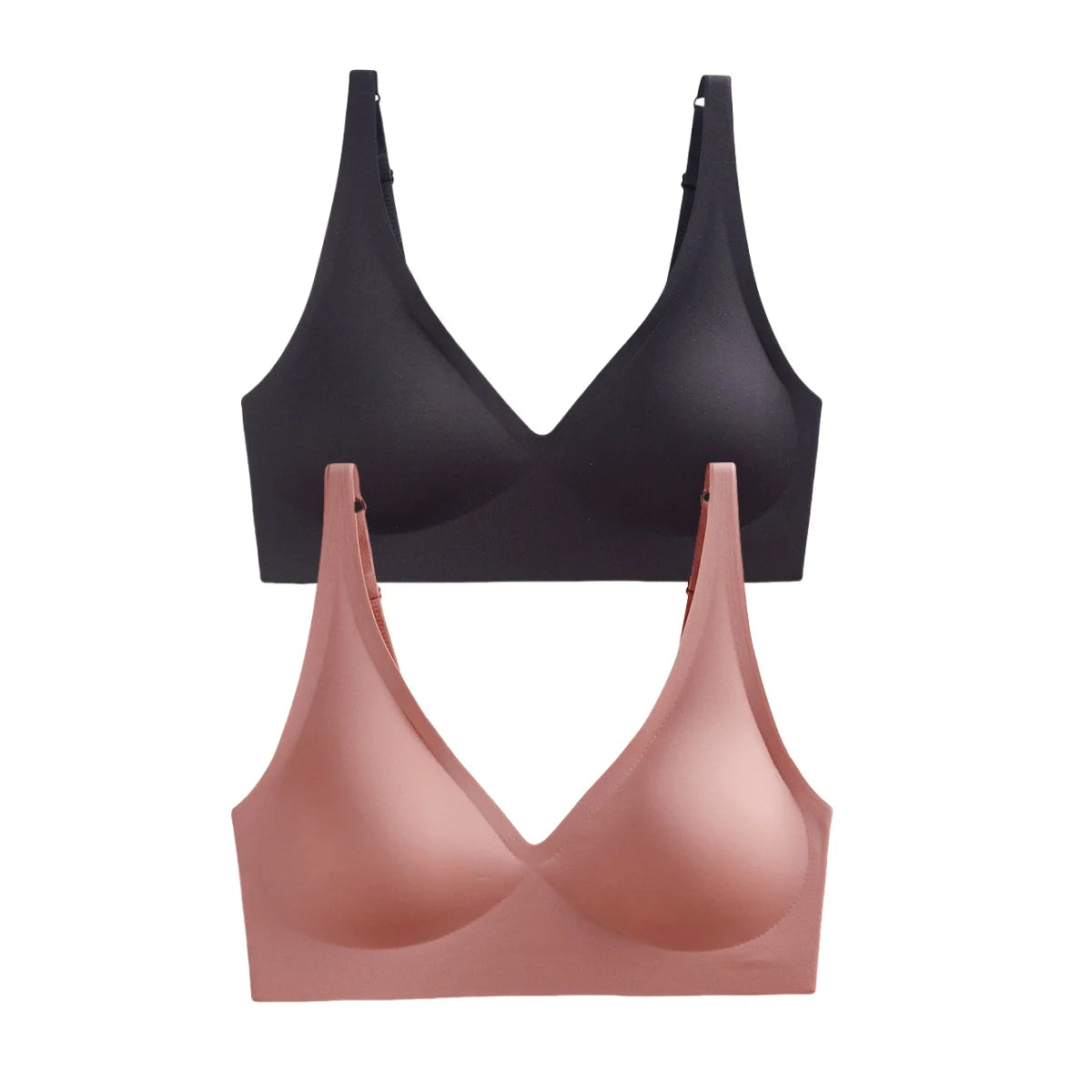 2Pcs/Set Seamless Wireless Bra