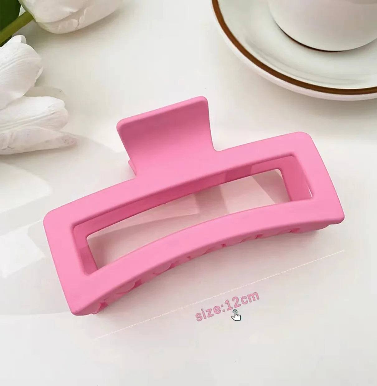 Korean Large Solid Hair Claw