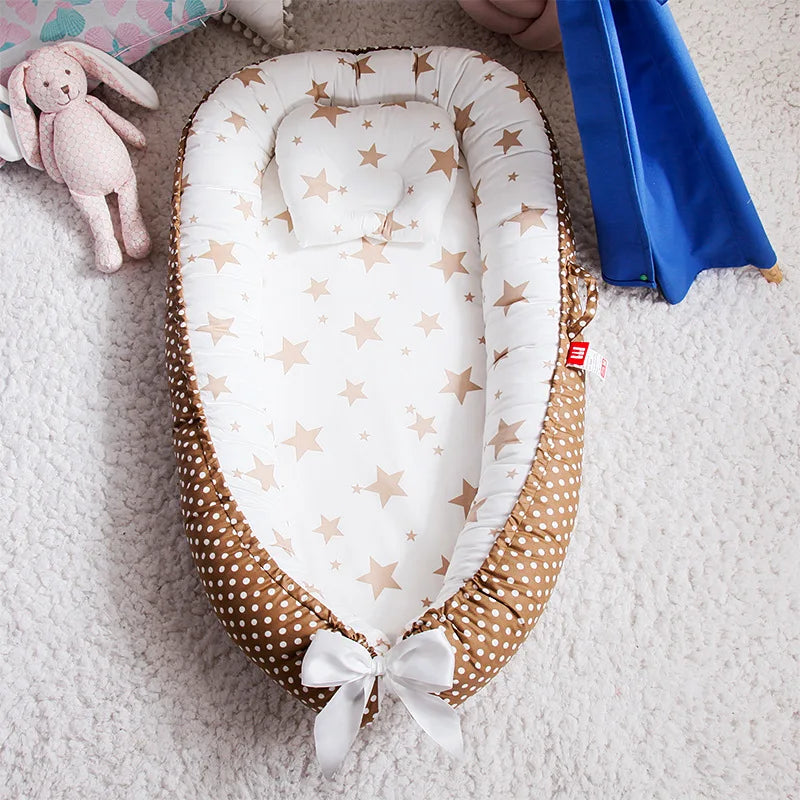 85×50cm Baby Nest Bed with Pillow
