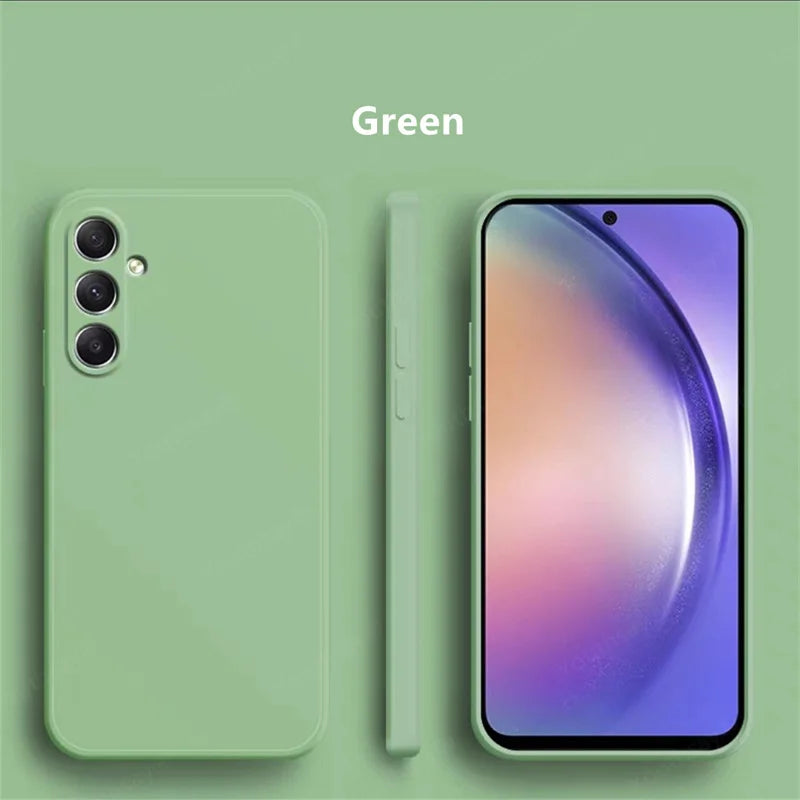 Liquid Silicone Soft Case for Samsung Galaxy A16 / A15 / A36 / A56 / A55