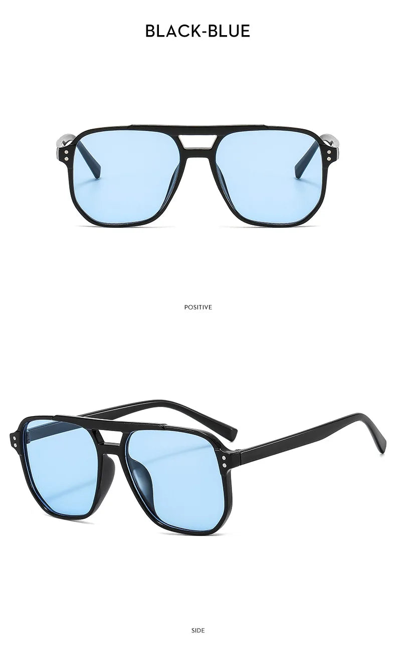 Vintage Square Sunglasses
