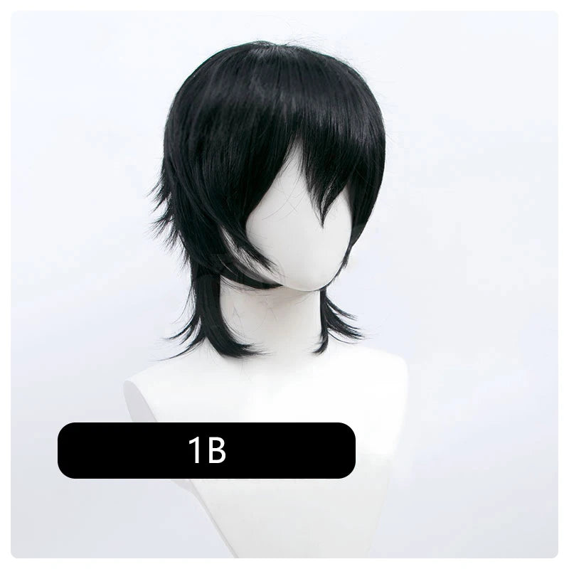 MUMUPI Synthetic Short Wolf Cut Wig with Bangs