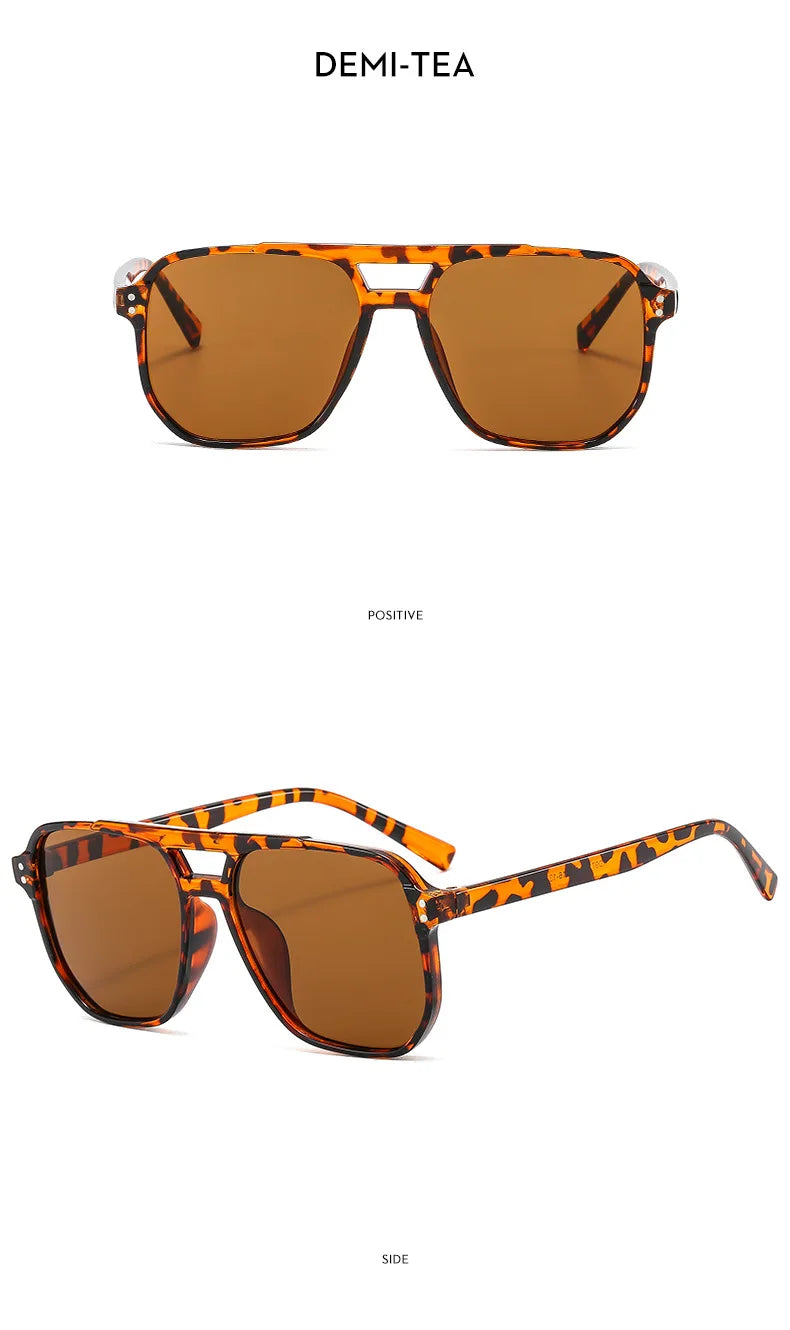 Vintage Square Sunglasses