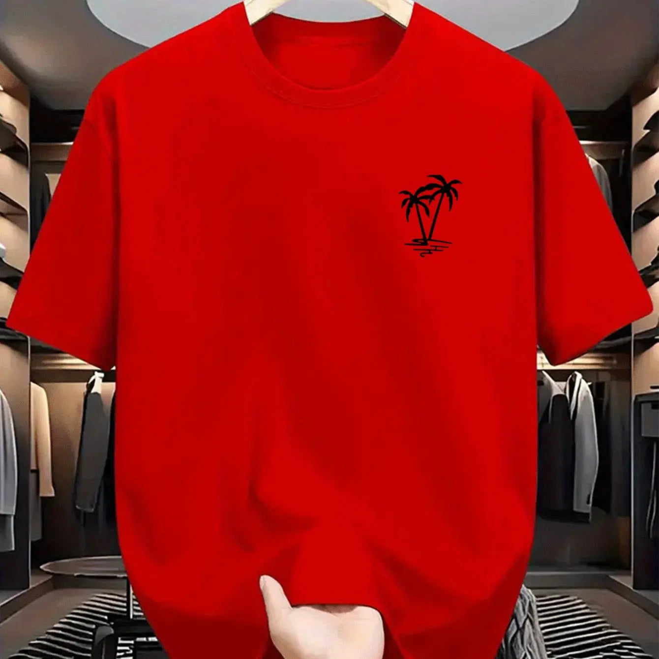 Men’s 100% Cotton Summer T-Shirt