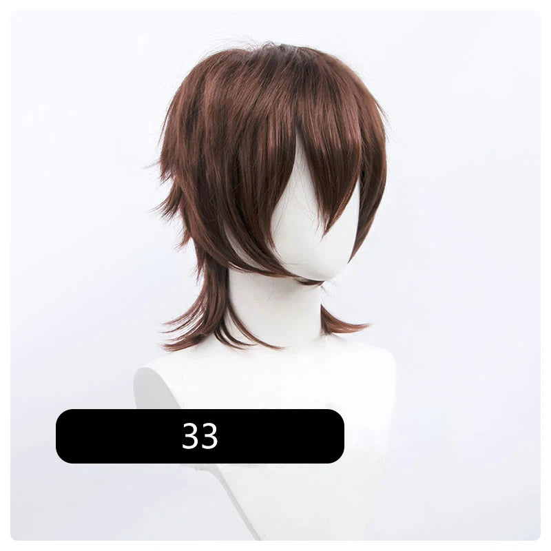 MUMUPI Synthetic Short Wolf Cut Wig with Bangs