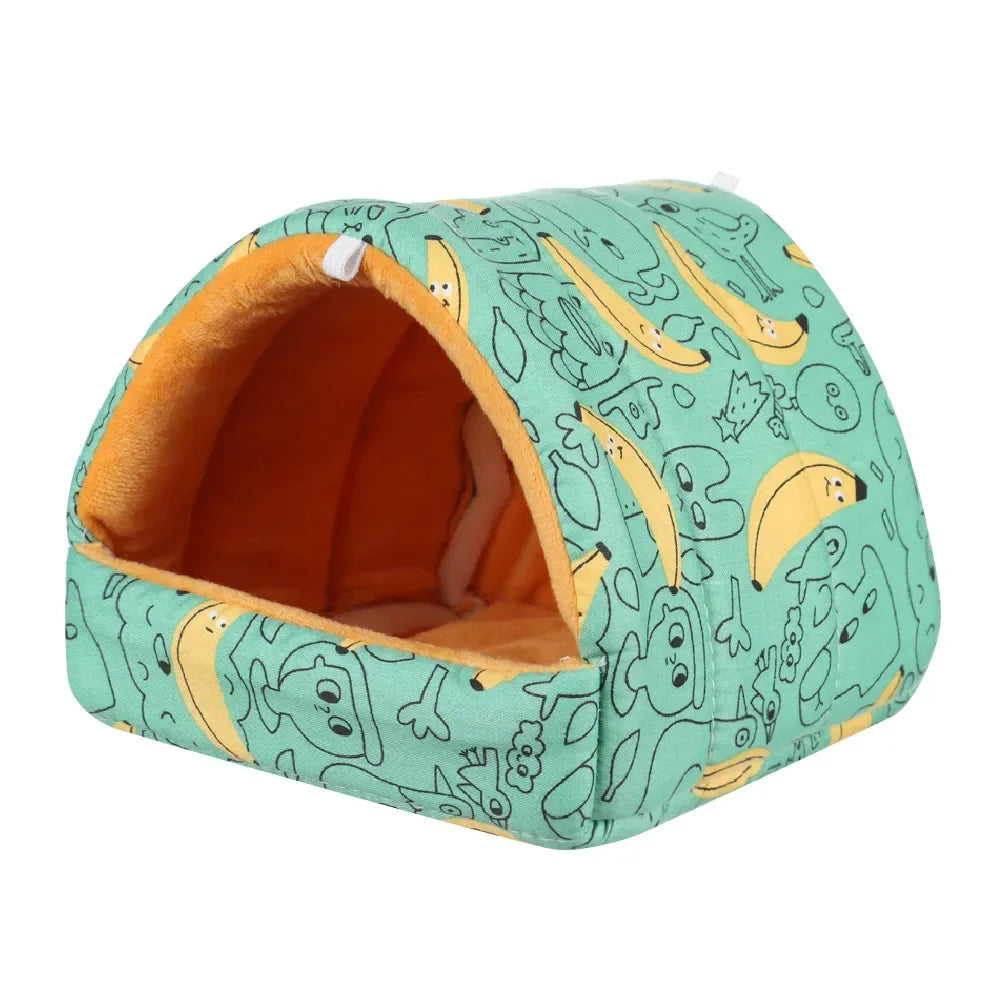 Winter Cartoon Animal Nest Bed