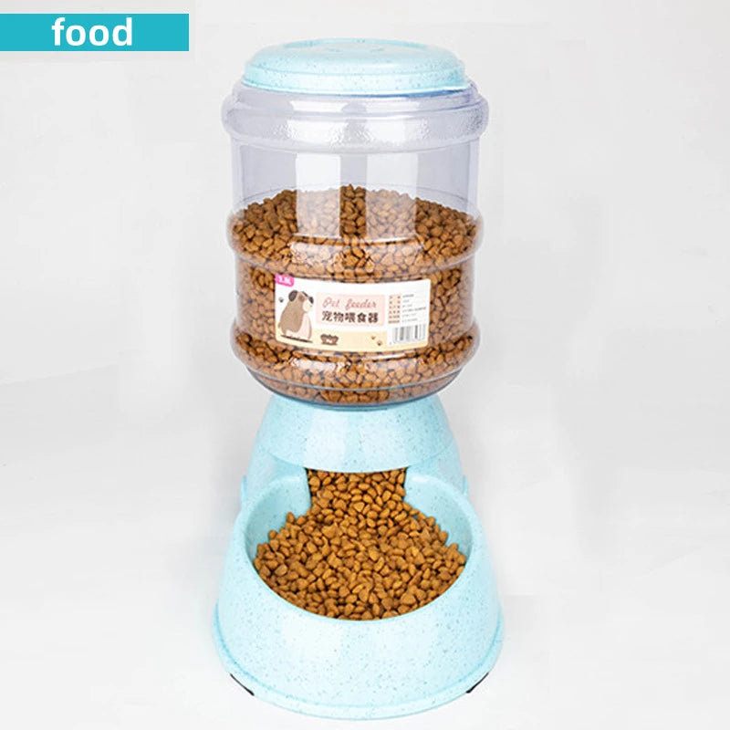 Large-Capacity Pet Feeder & Water Dispenser