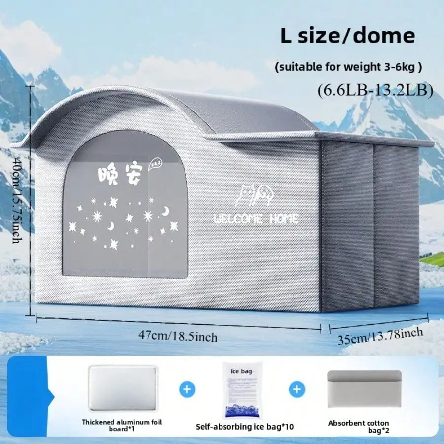 Summer Cooling Ice House Bed