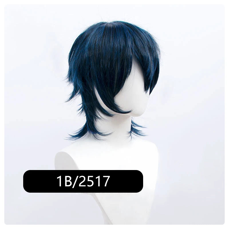 MUMUPI Synthetic Short Wolf Cut Wig with Bangs