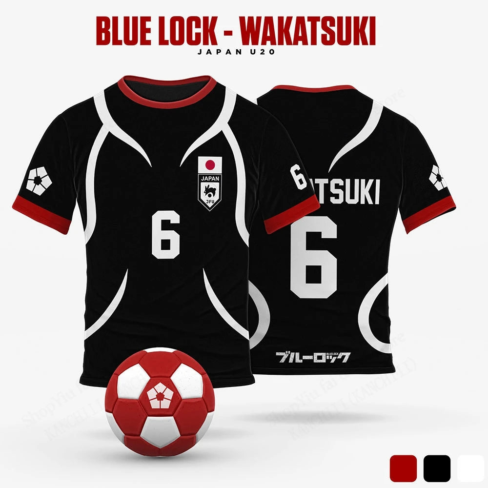 Men’s Blue Lock Sae Itoshi 3D Print T-Shirt
