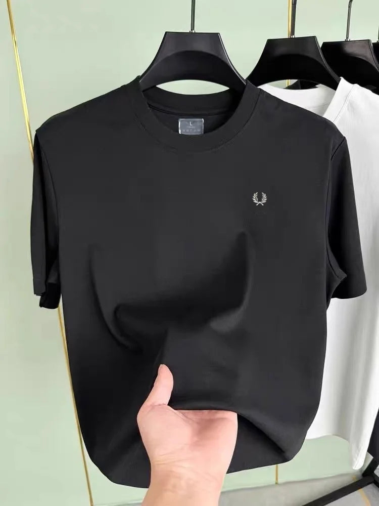 Luxury Cotton Men’s Seamless T-Shirt