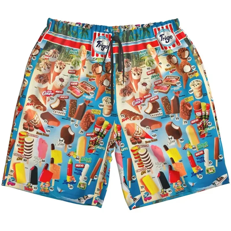 2025 Trendy Ice Cream Print Hawaiian Shirt