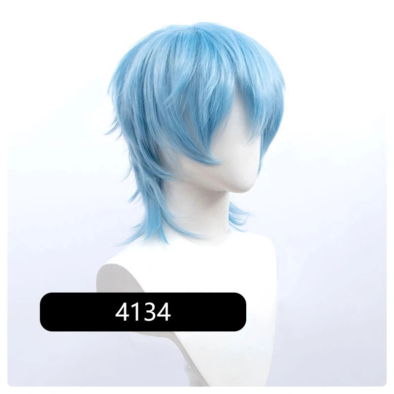 MUMUPI Synthetic Short Wolf Cut Wig with Bangs