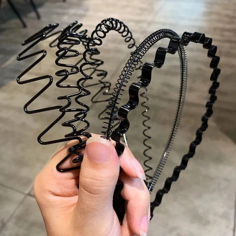 6/1PCS Fashion Metal Hair Band