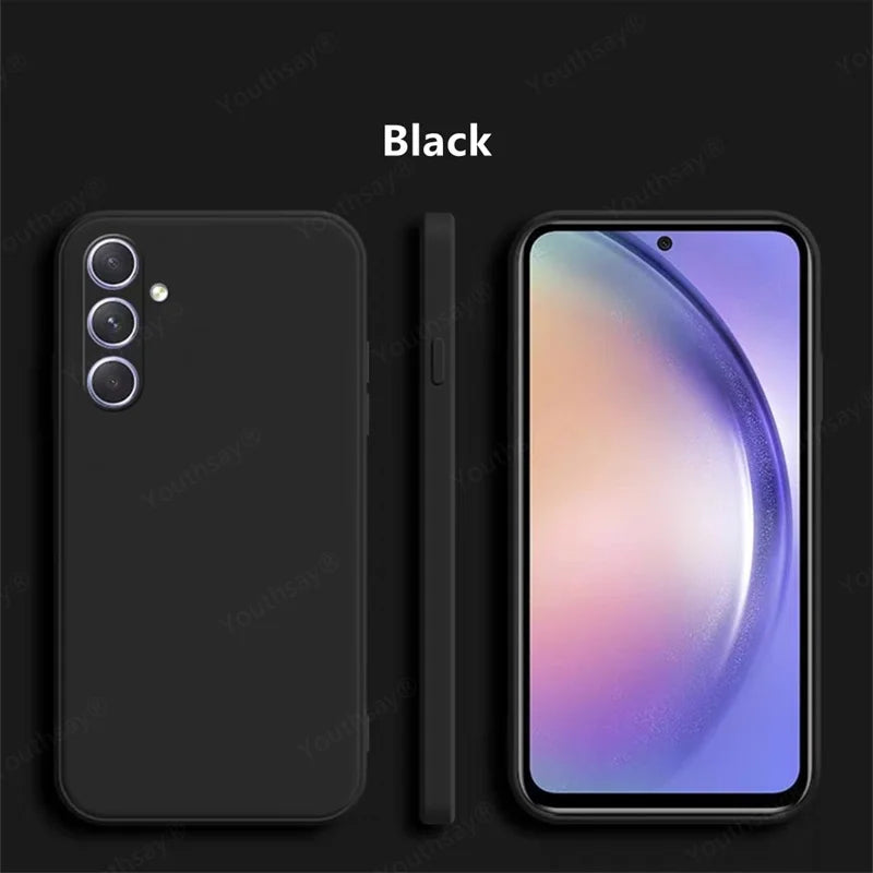 Liquid Silicone Soft Case for Samsung Galaxy A16 / A15 / A36 / A56 / A55