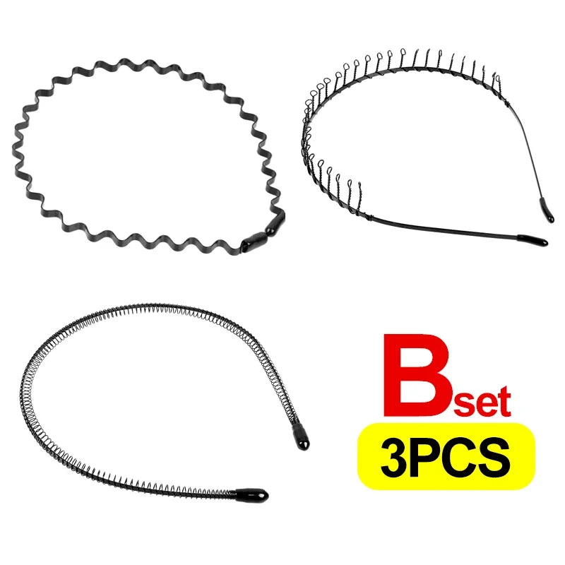 6/1PCS Fashion Metal Hair Band