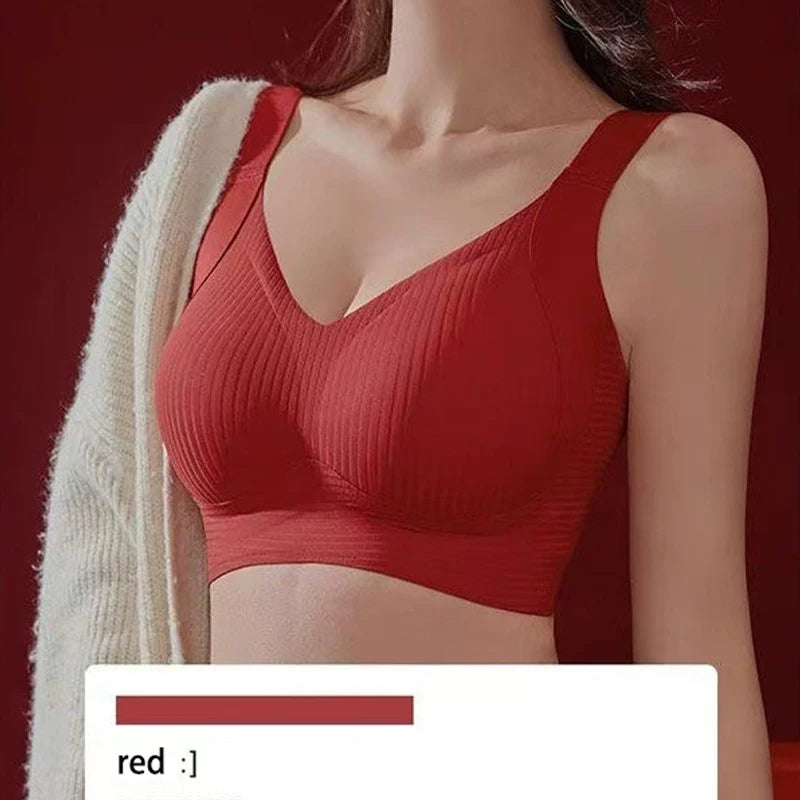 M–4XL Seamless Push-Up Bra