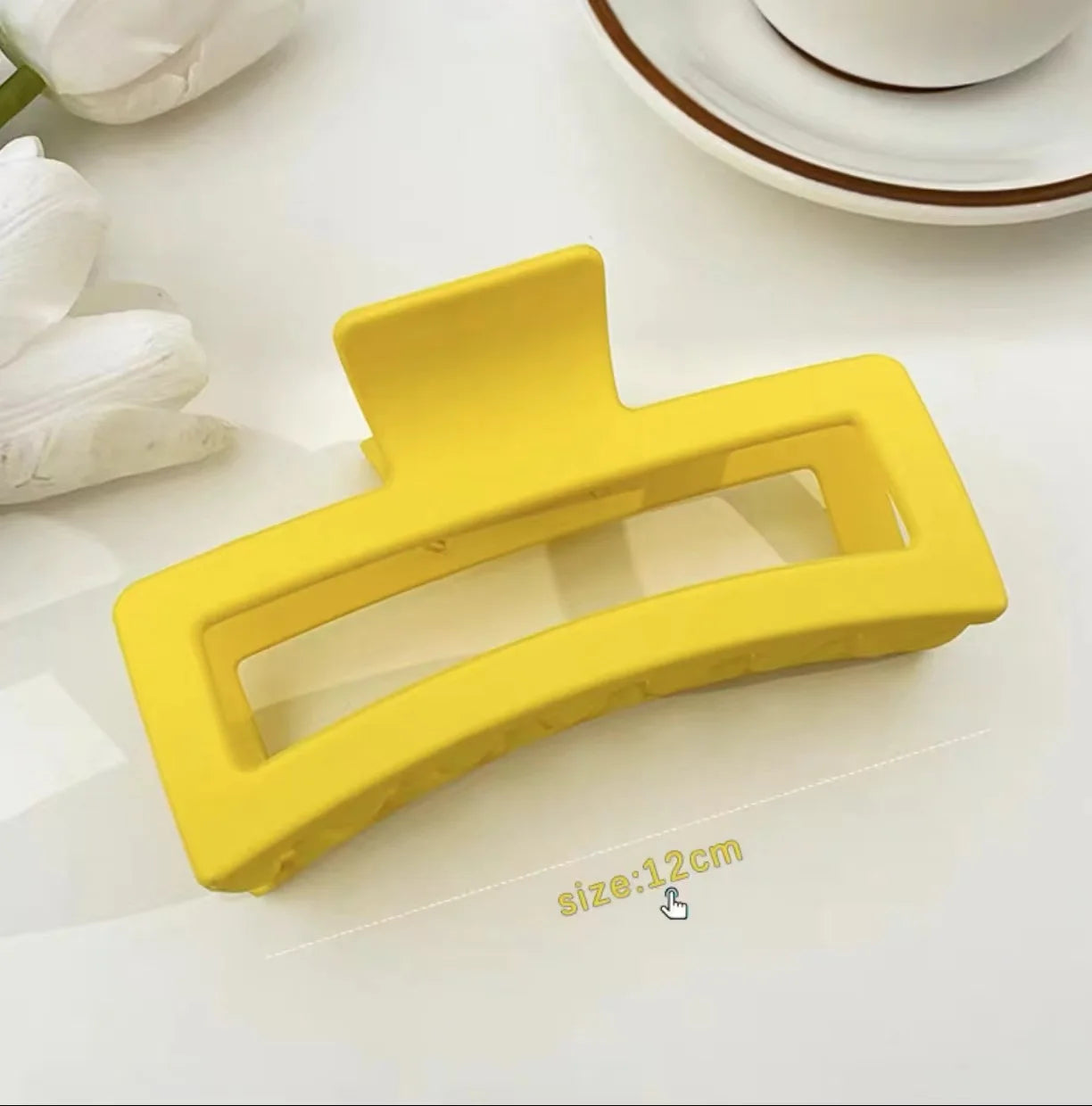 Korean Large Solid Hair Claw