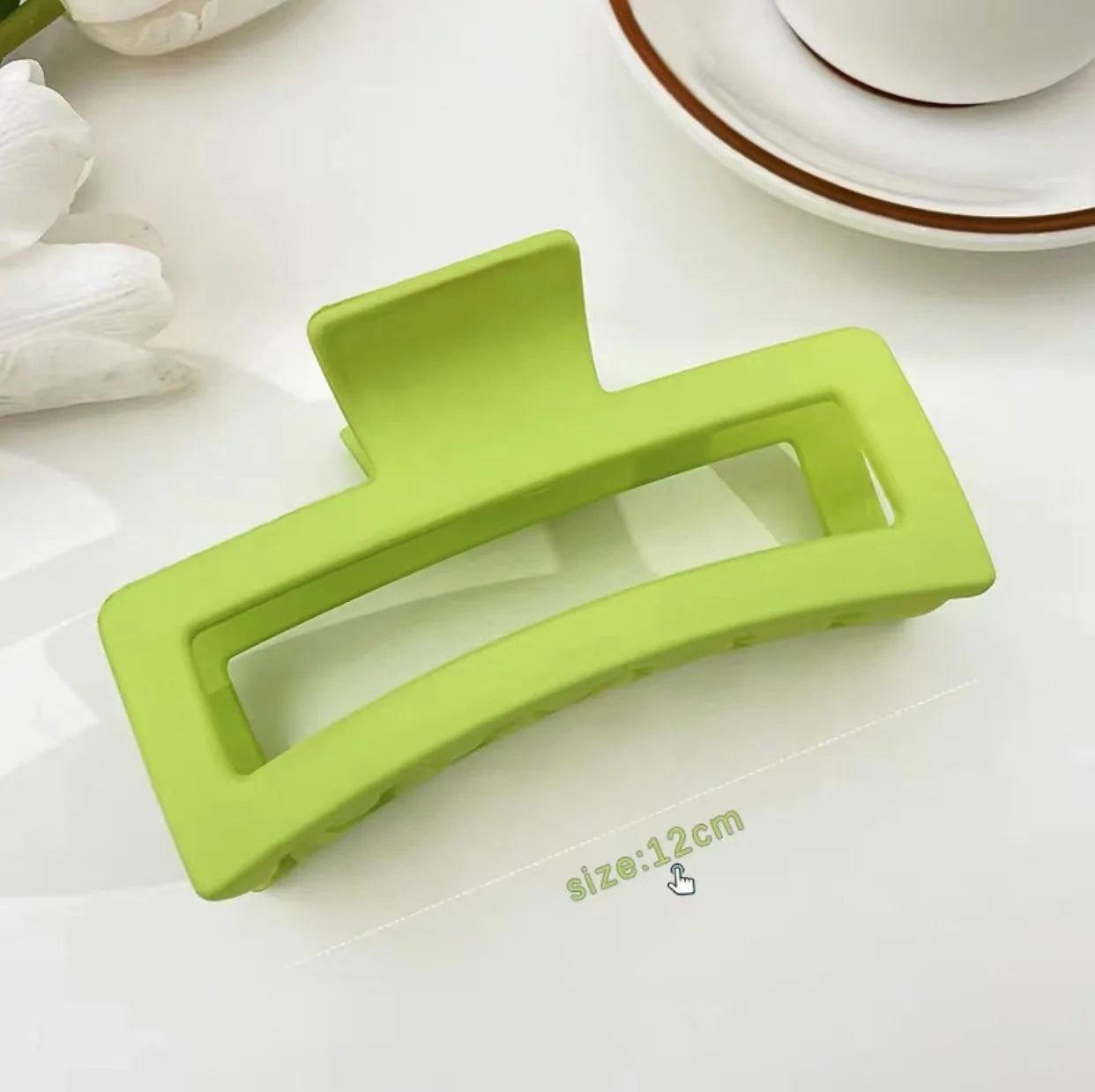 Korean Large Solid Hair Claw
