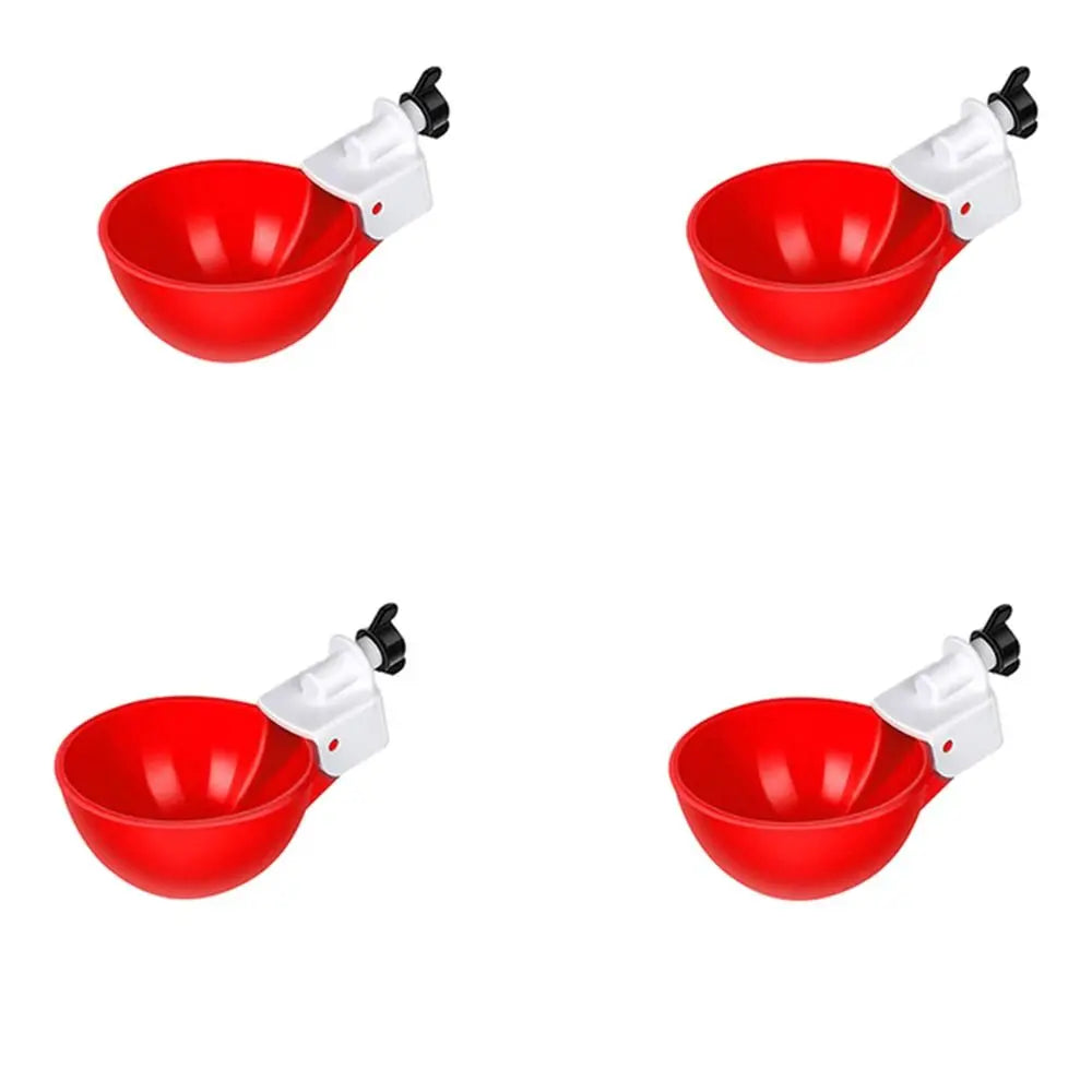 4PCS Automatic Chicken Water Feeder Kit
