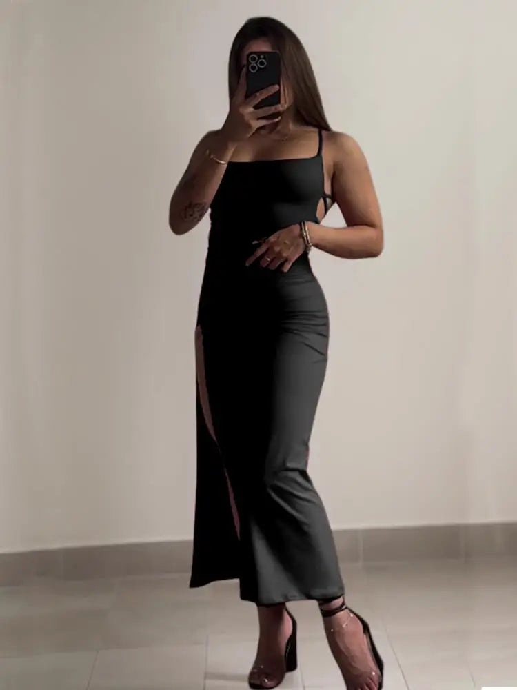 2025 Hot Summer Halter Dress – Spice Girl Style with a Bold Edge