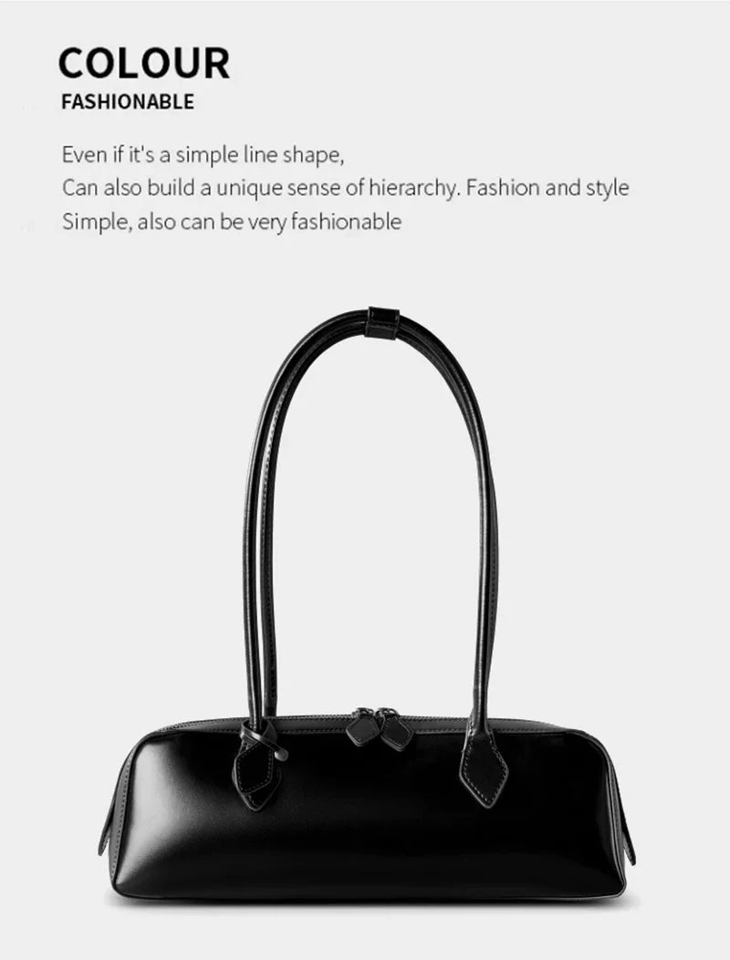 2025 New Genuine Leather Women’s Shoulder Bag