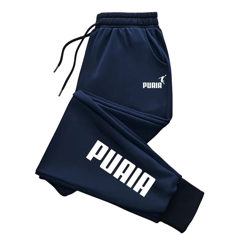 Letter Print Women’s Jogger Pants – Autumn/Winter Loose Fit Fitness & Streetwear Trousers