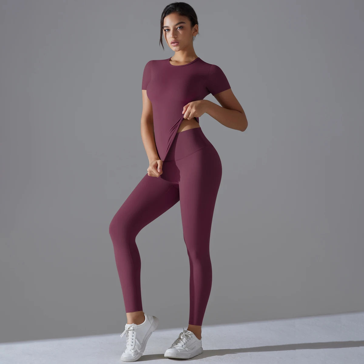 Women's Quick-Dry Yoga & Gym Set – Breathable, Stretchy Activewear