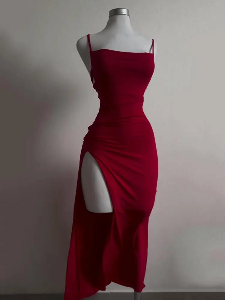 2025 Hot Summer Halter Dress – Spice Girl Style with a Bold Edge