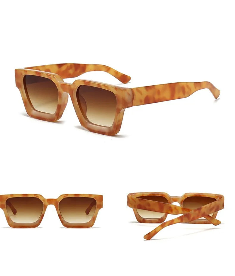 Vintage Small Square Sunglasses