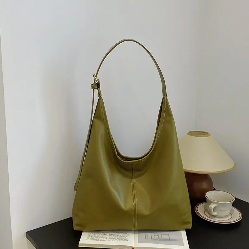 New Retro Simple Large Tote Bag