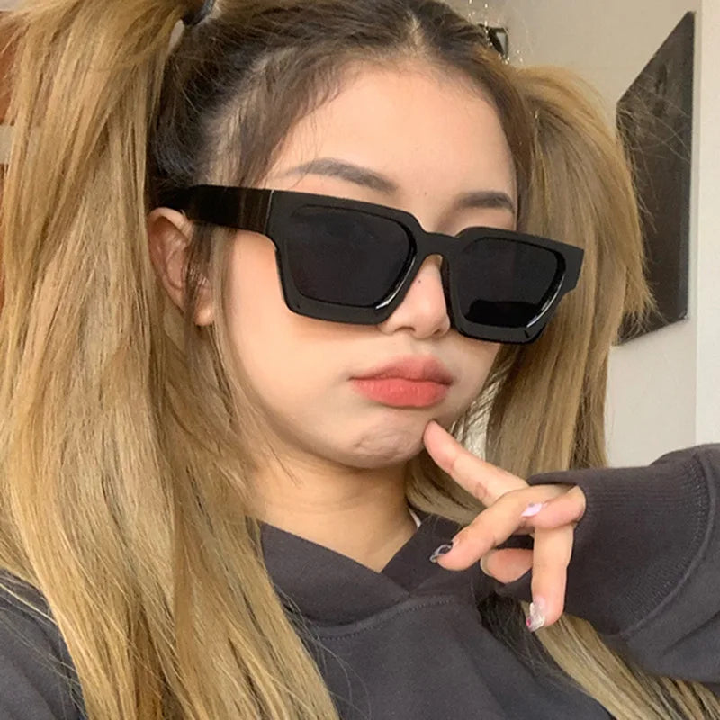 Vintage Small Square Sunglasses