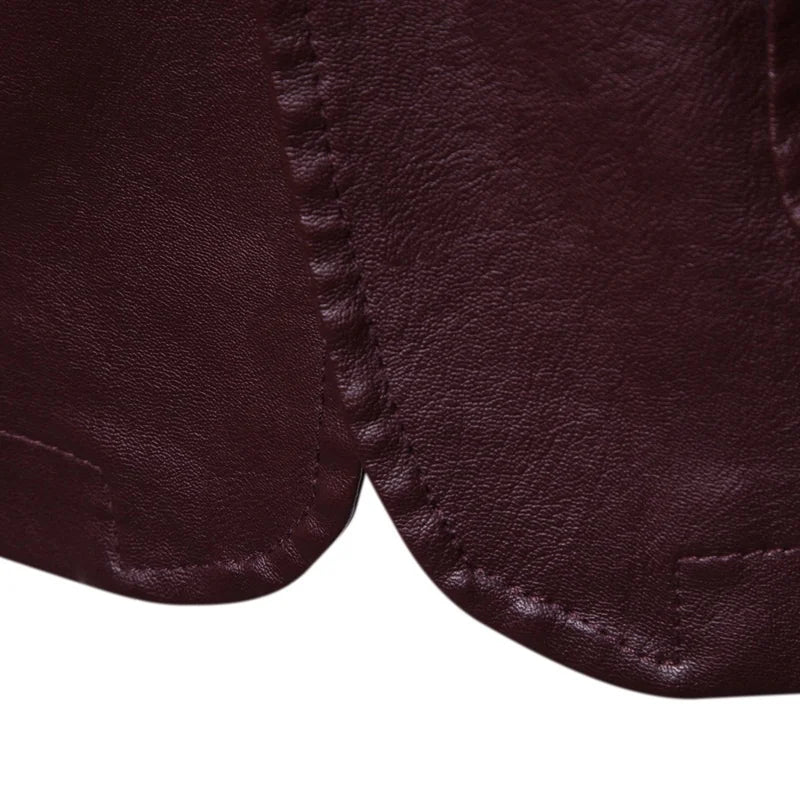 2025 Men’s Slim Fit Vintage Leather Jacket