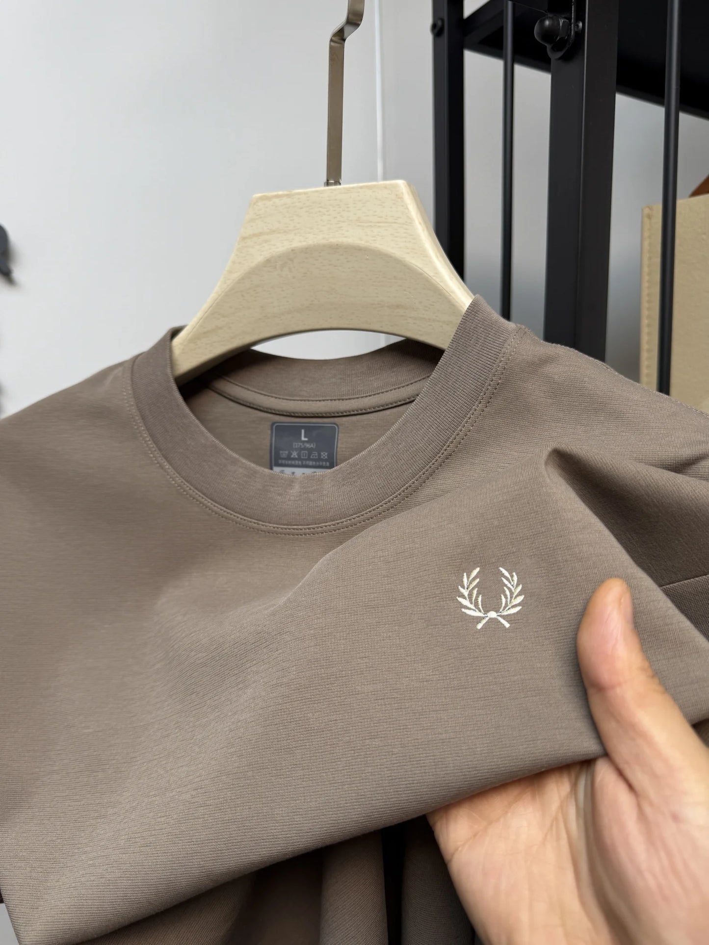 Luxury Cotton Men’s Seamless T-Shirt