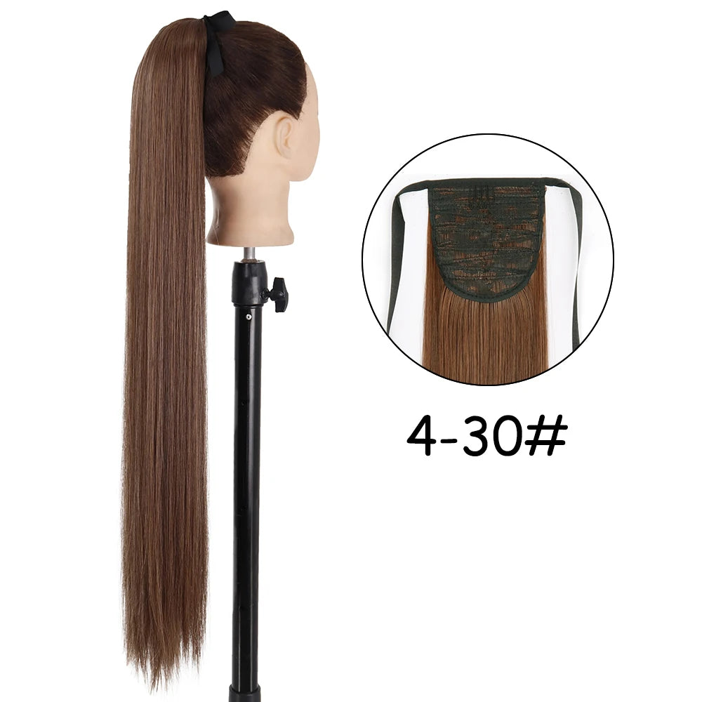 34-Inch Synthetic Ponytail Hair Extension