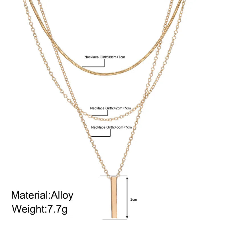 Vintage Bohemian Multilayer Necklace