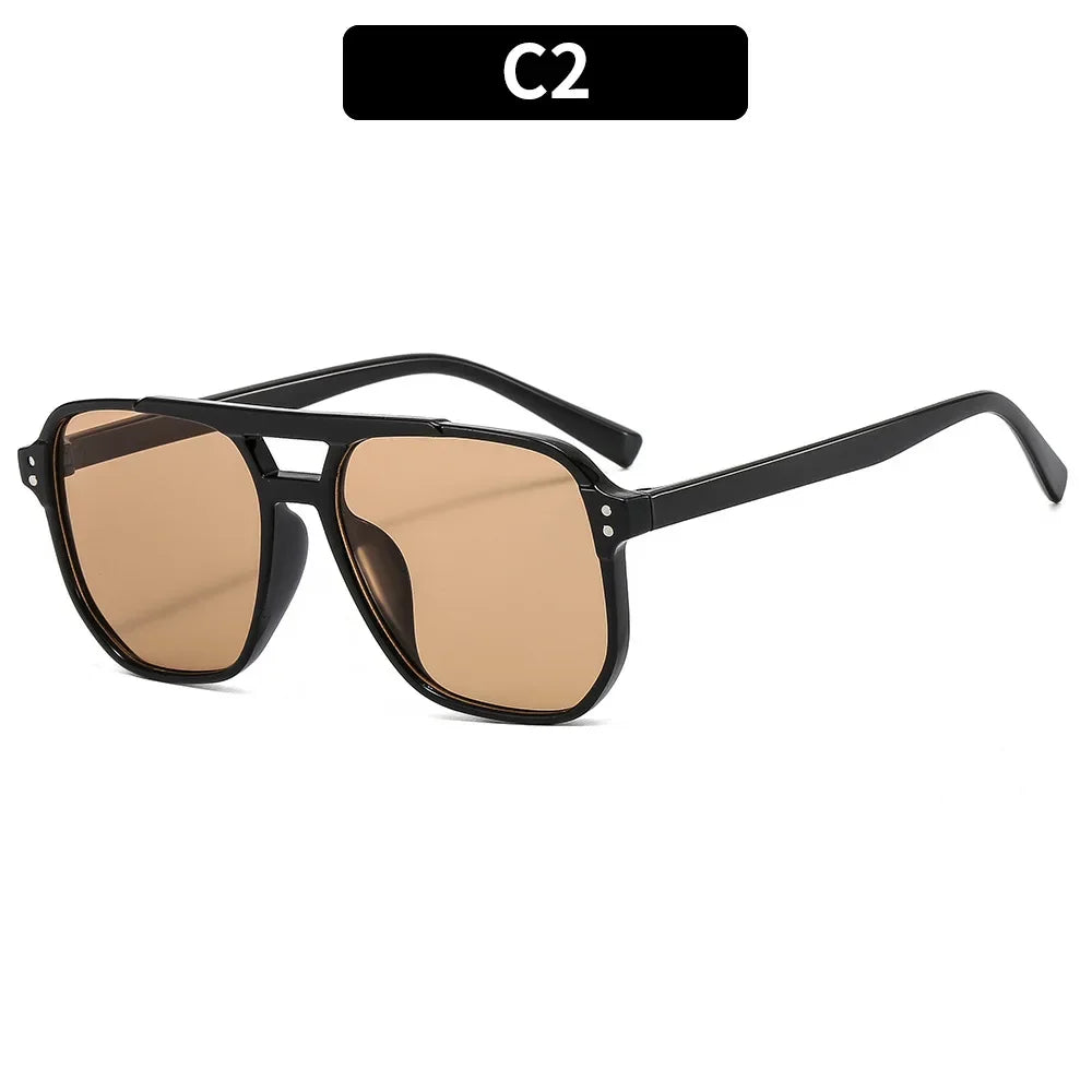 Vintage Square Sunglasses