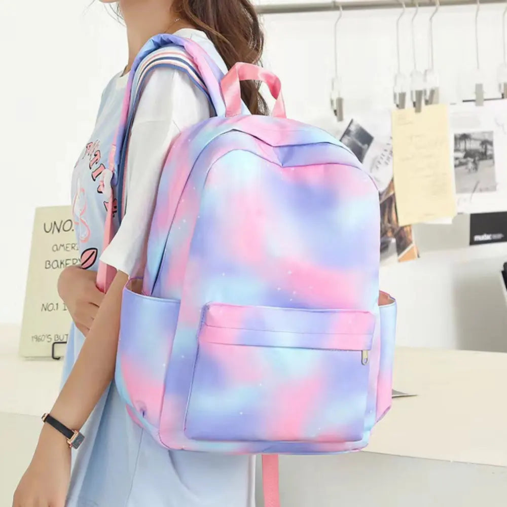 3Pcs/Set Disney Lilo & Stitch Backpack Set