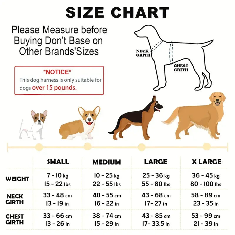 Easy Walking Reflective No-Pull Dog Harness with Handle