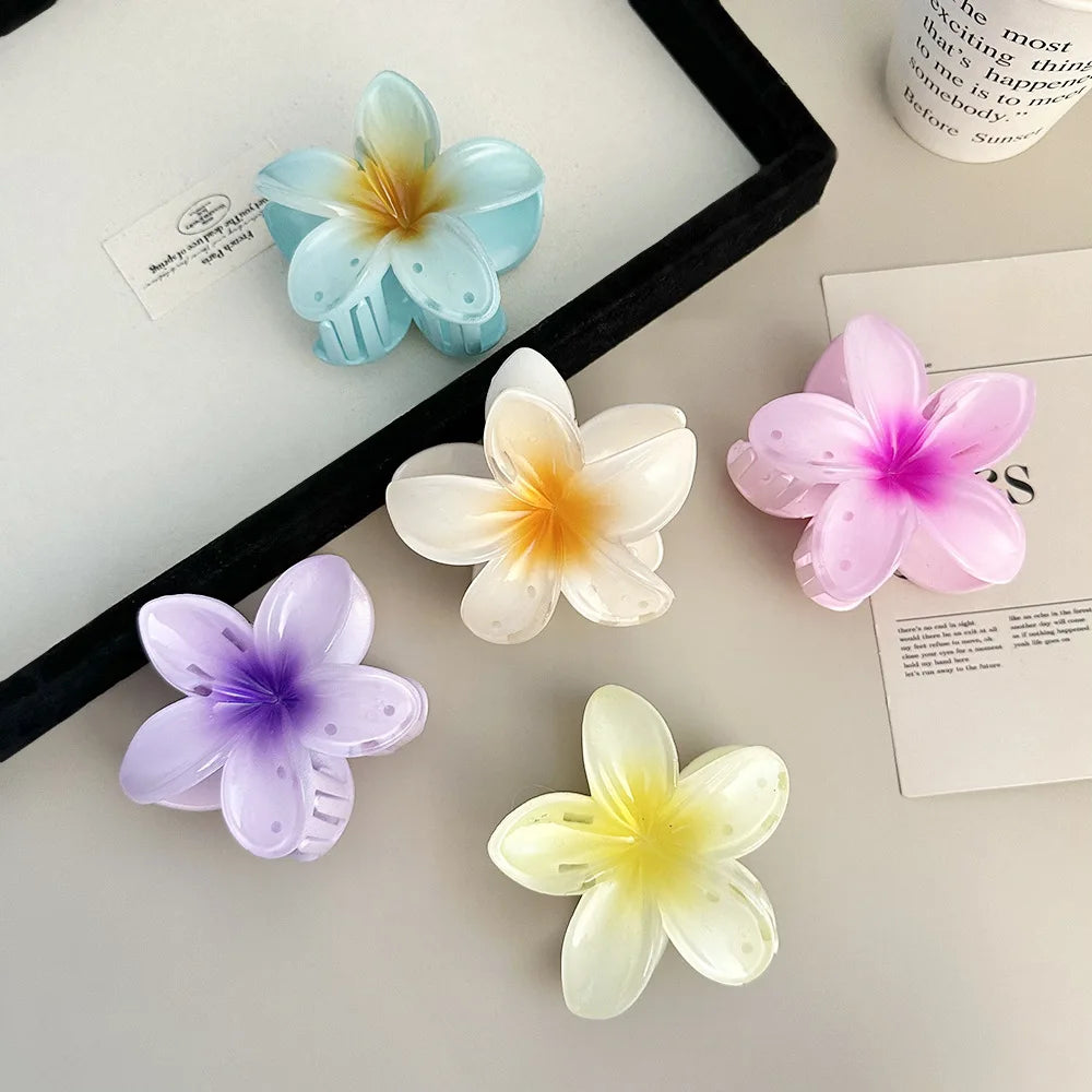 2025 New Egg Flower Hair Clips