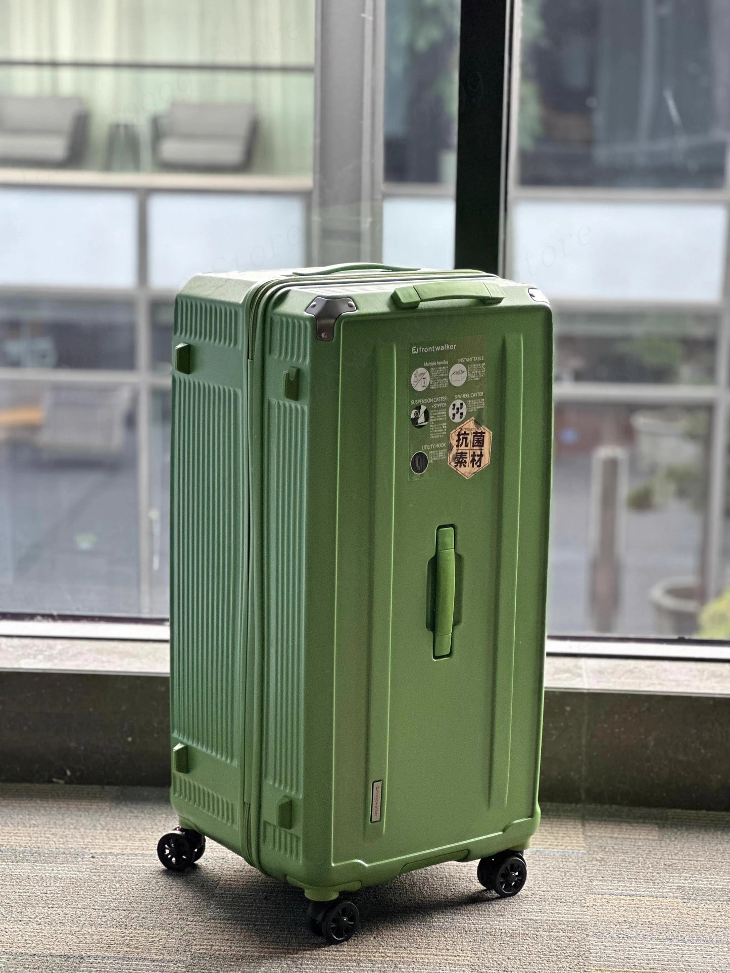 Large Size Suitcase with Five Wheels & Brake