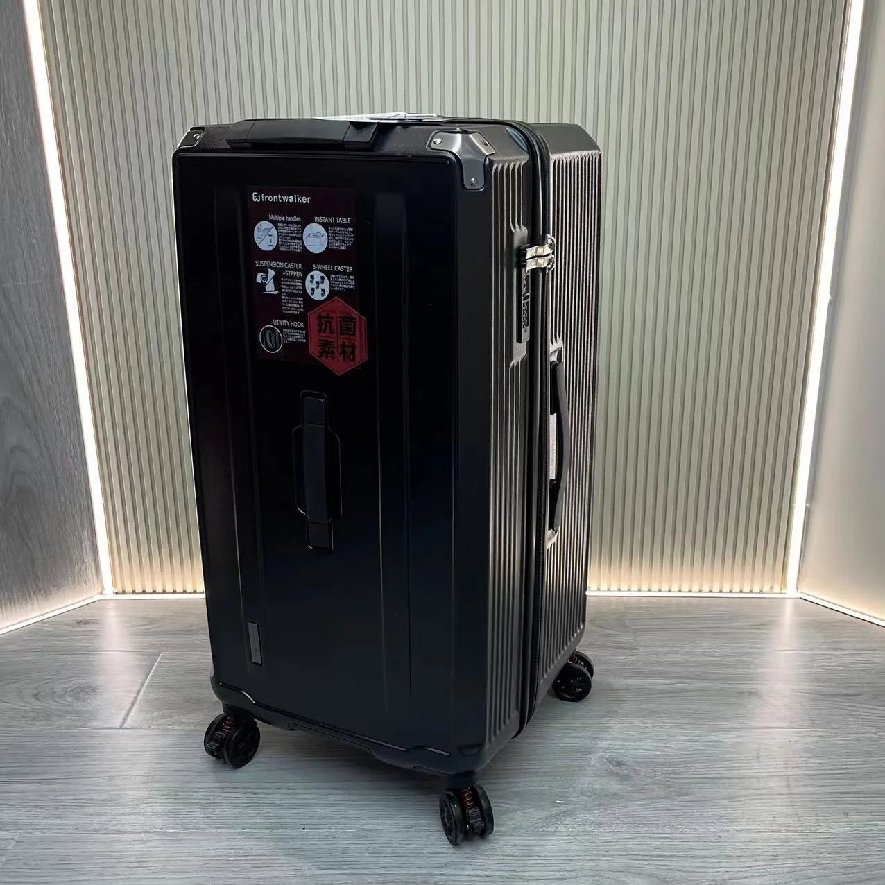 Large Size Suitcase with Five Wheels & Brake