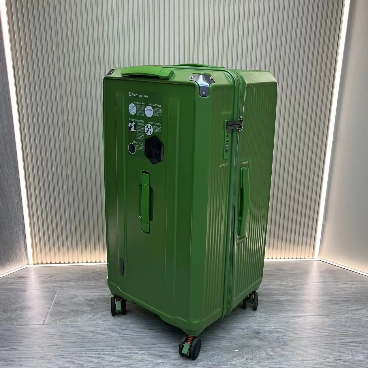 Large Size Suitcase with Five Wheels & Brake