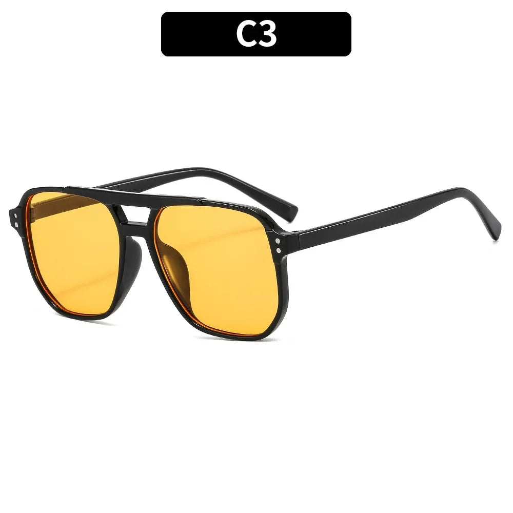 Vintage Square Sunglasses