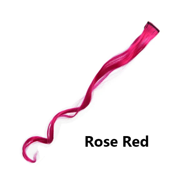 12 Colors Synthetic Hairpieces