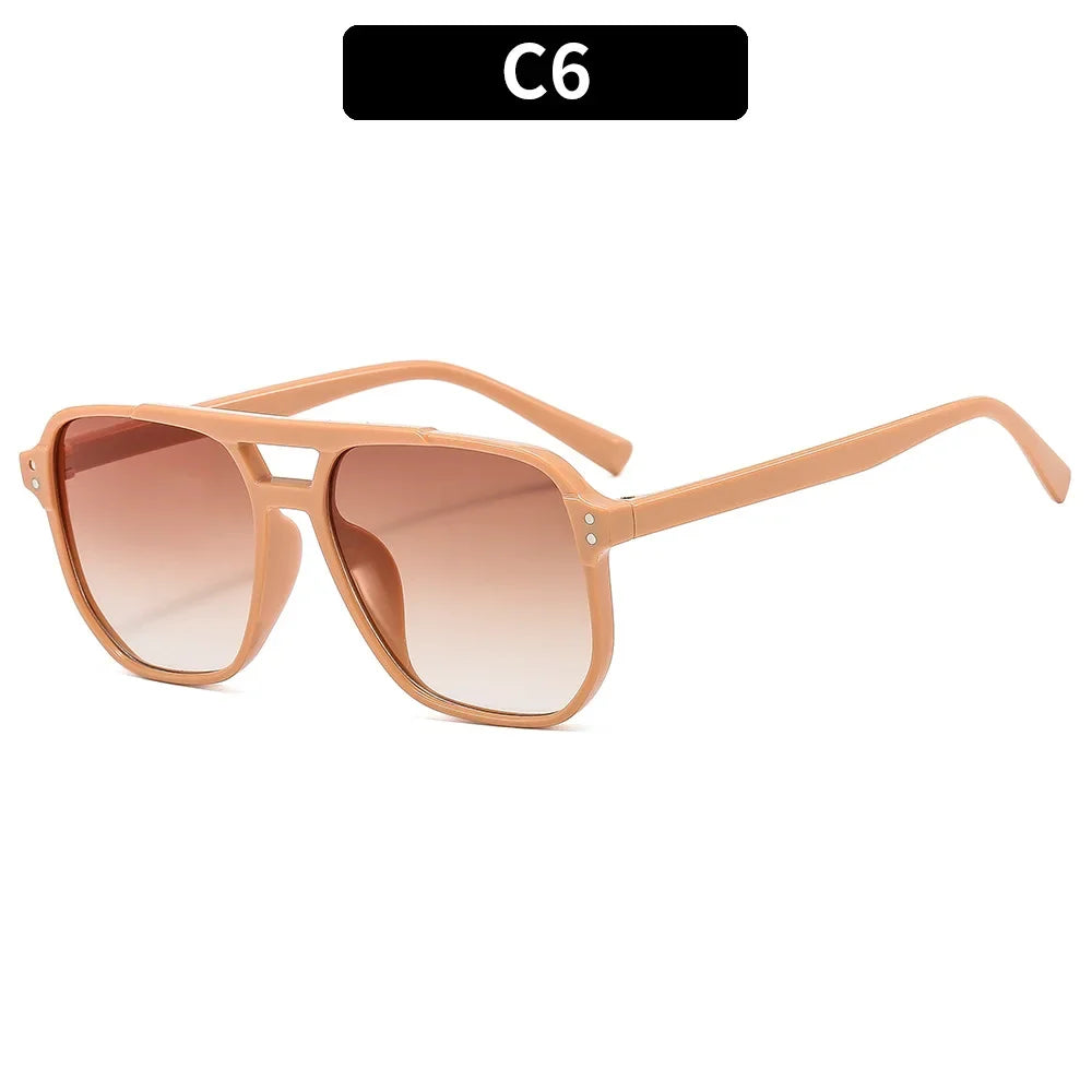 Vintage Square Sunglasses
